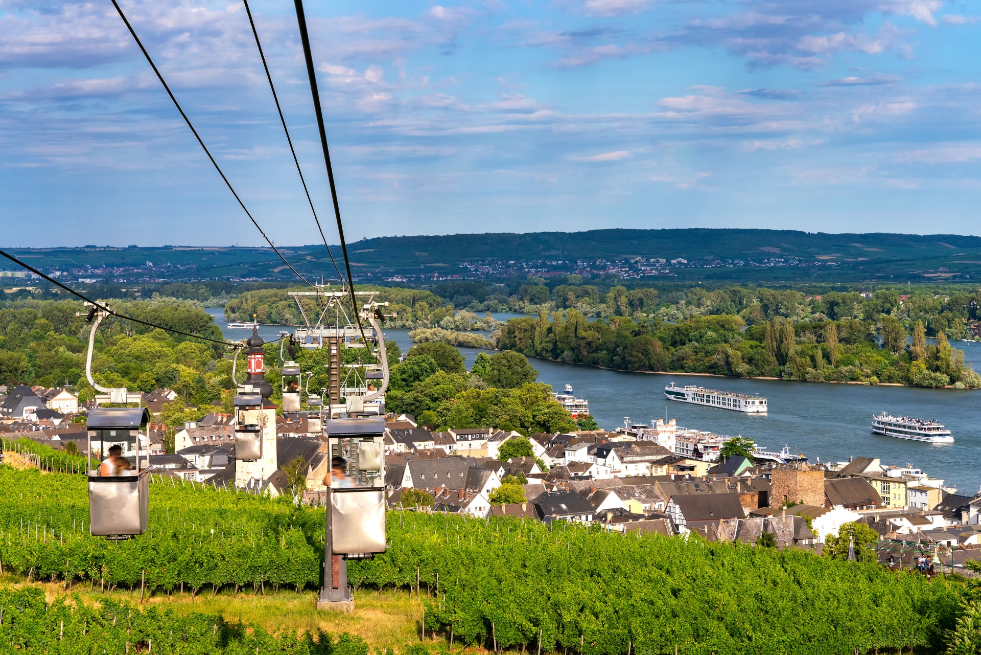 莱茵河探险：法兰克福出发威斯巴登、美因兹一日游