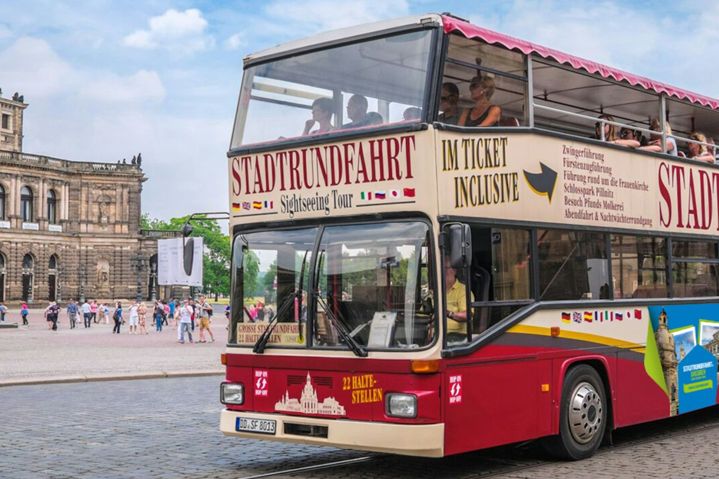 德勒斯登随上随下观光巴士