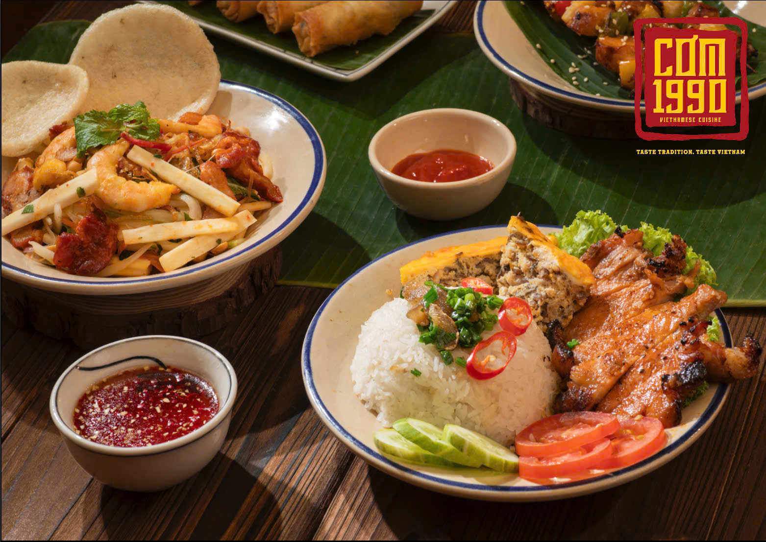在Com 1990餐厅体验正宗越南美食