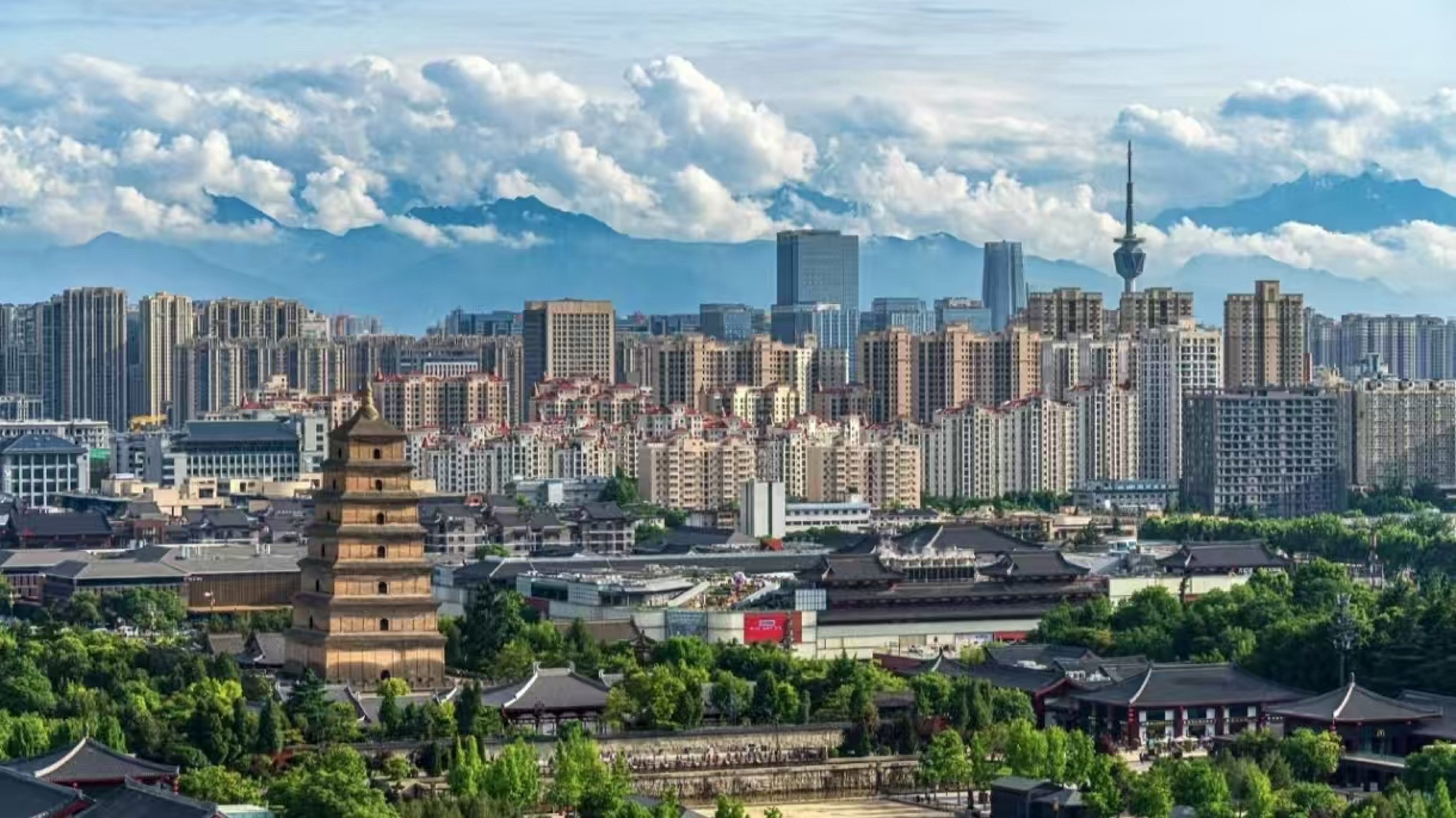 陕西西安深度市内一日游（大雁塔+大慈恩寺+明城墙+钟鼓楼+回民街+独立发团+资深导游+三环内接早）