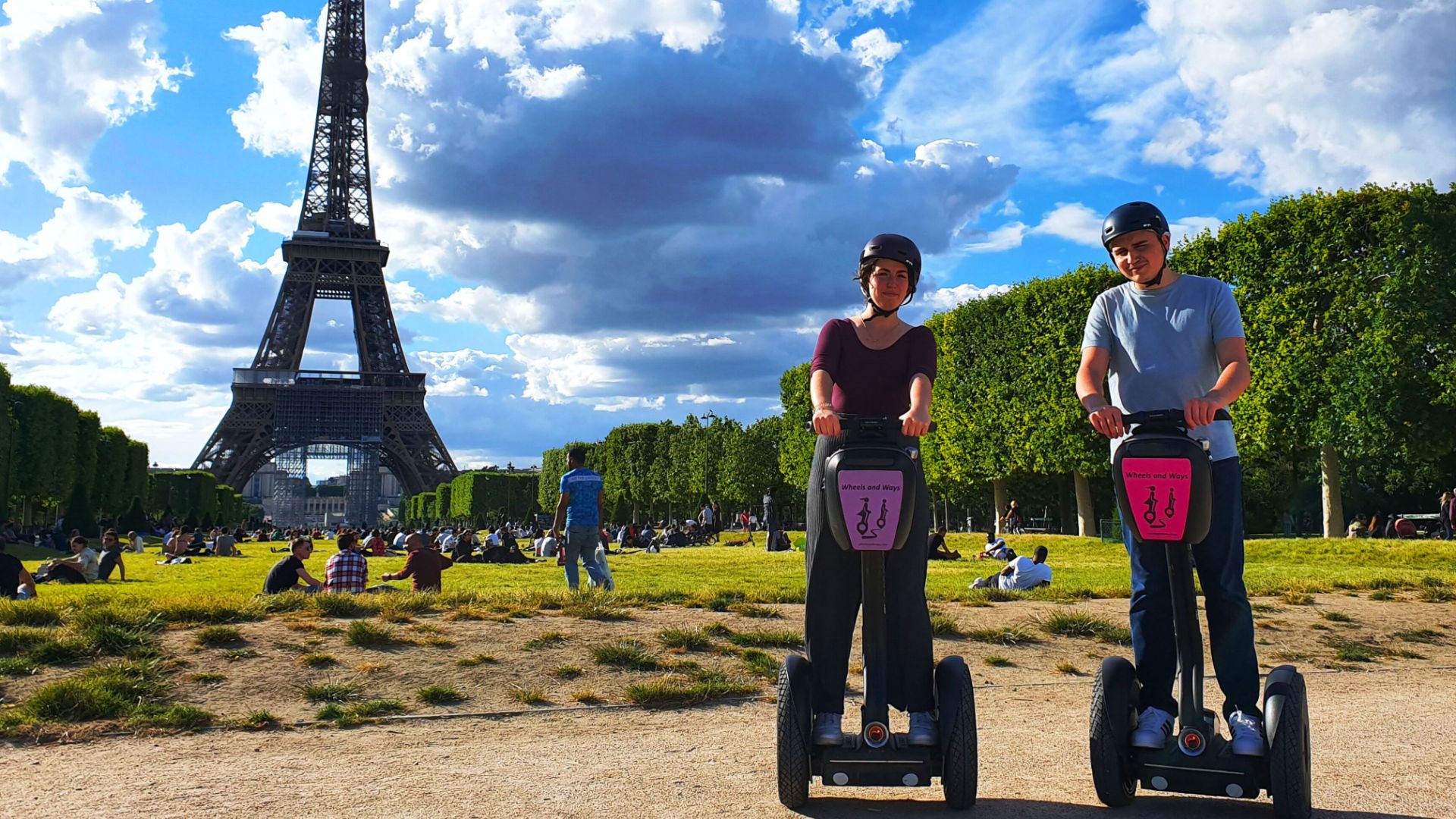 巴黎电动滑板车快速游