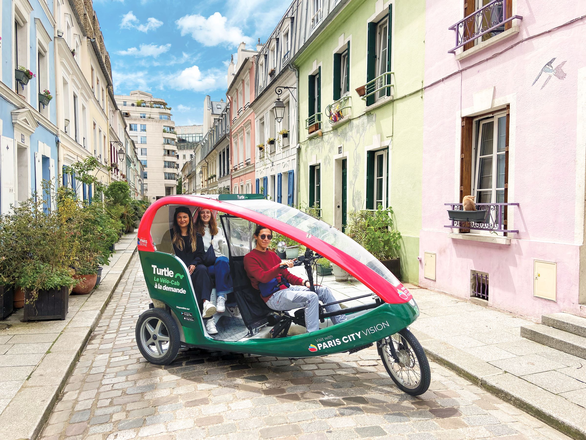 巴黎私人人力车游