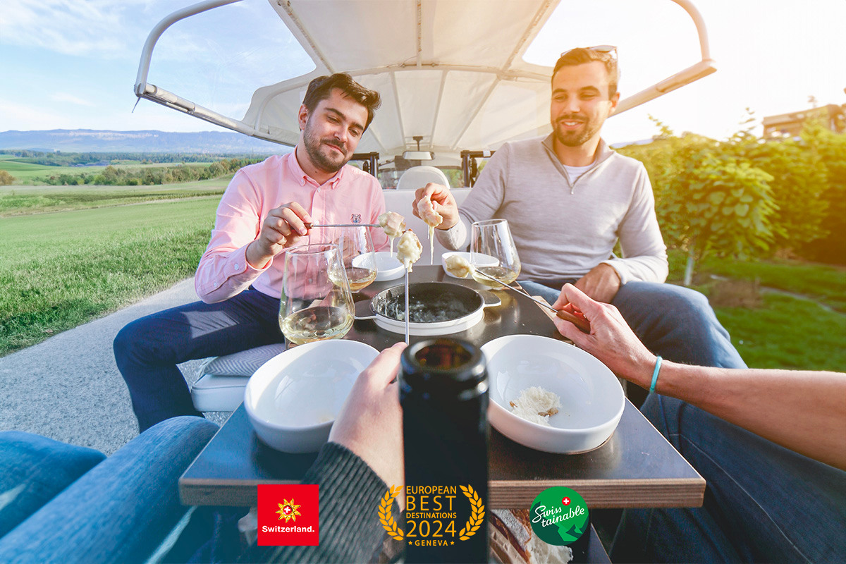 电动嘟嘟车私人游 & 日内瓦顶级火锅体验