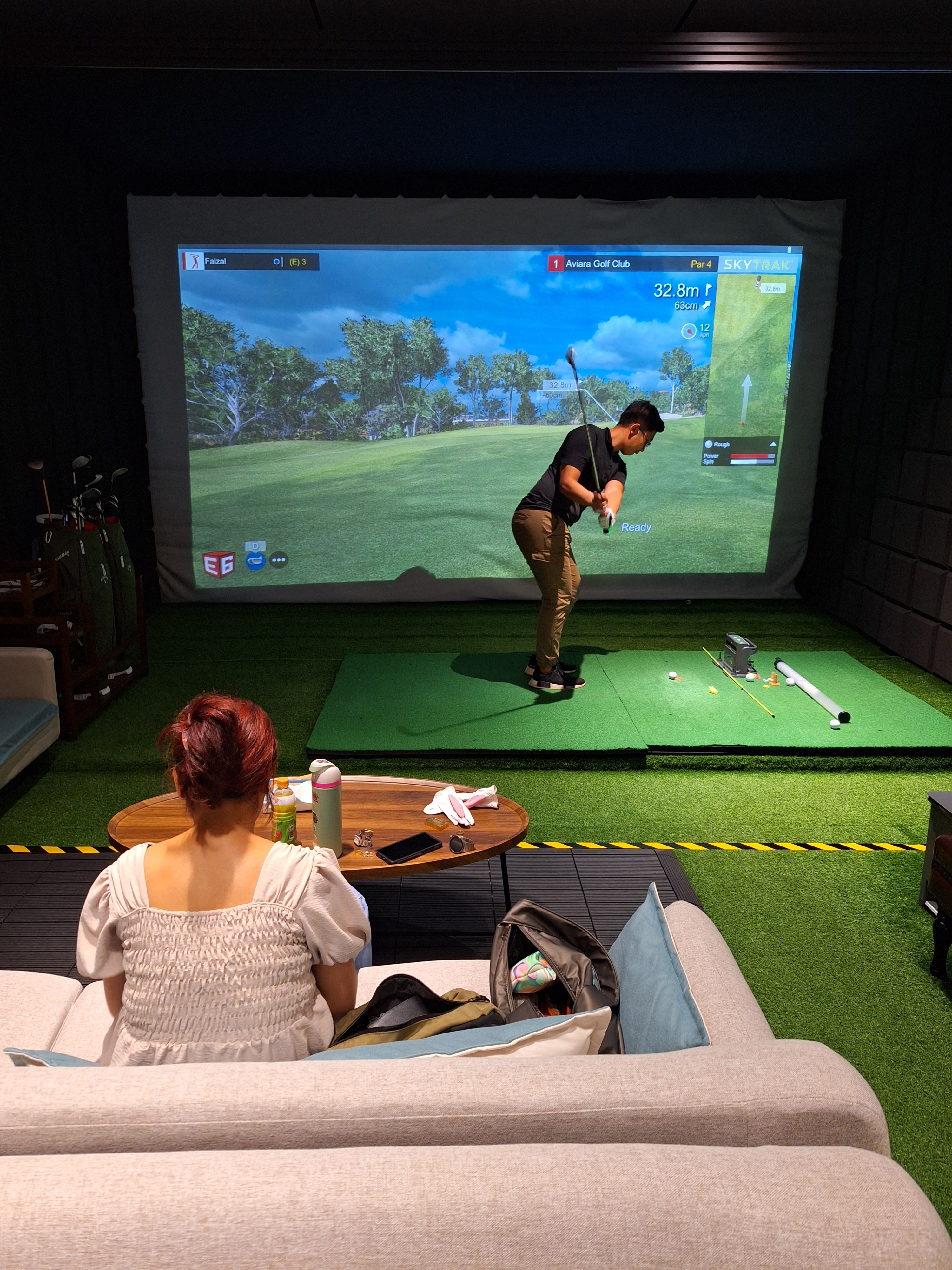 新加坡 AnyBirdie 室内高尔夫模拟器（24小时）