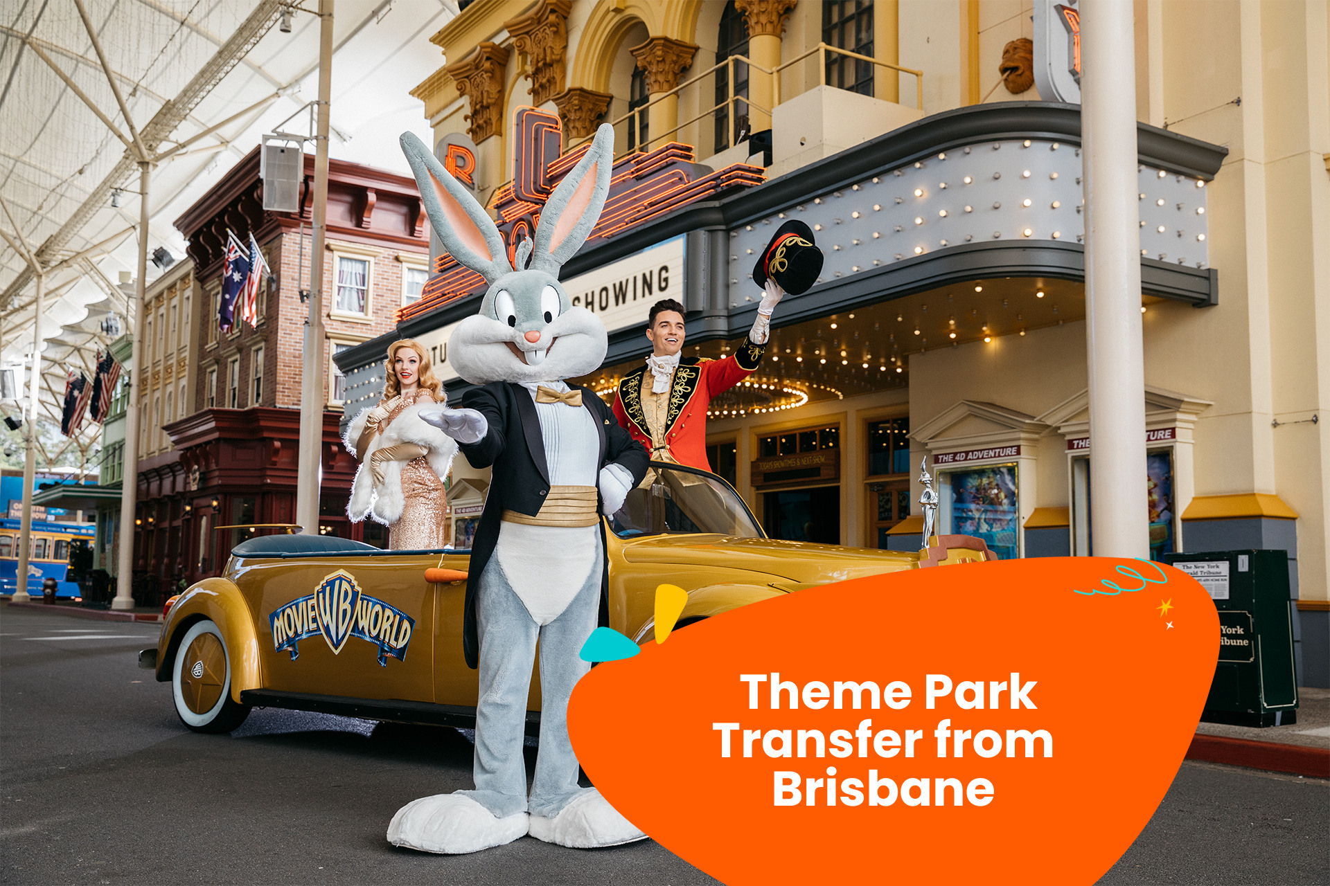 布里斯班电影世界接送服务