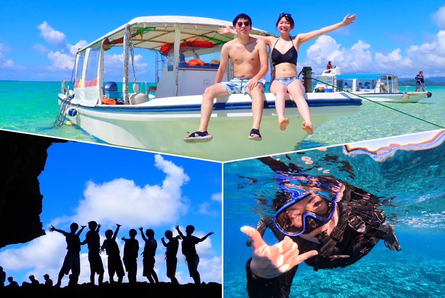 石垣岛：幻之岛 & 青之洞窟浮潜一日游