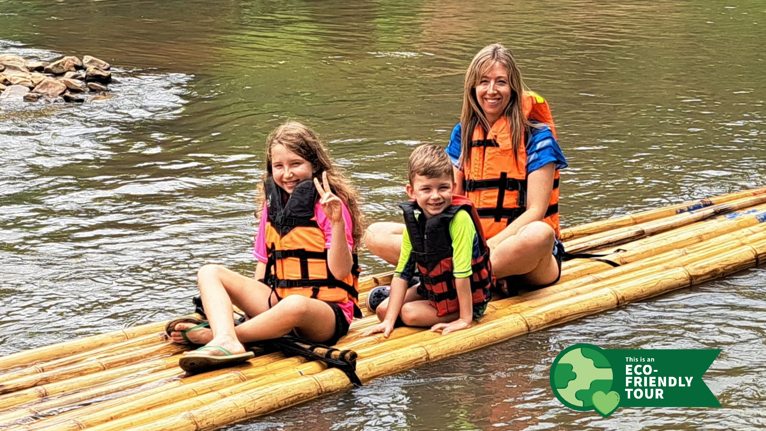 清迈竹筏漂流 & 帕塔多康寺一日游