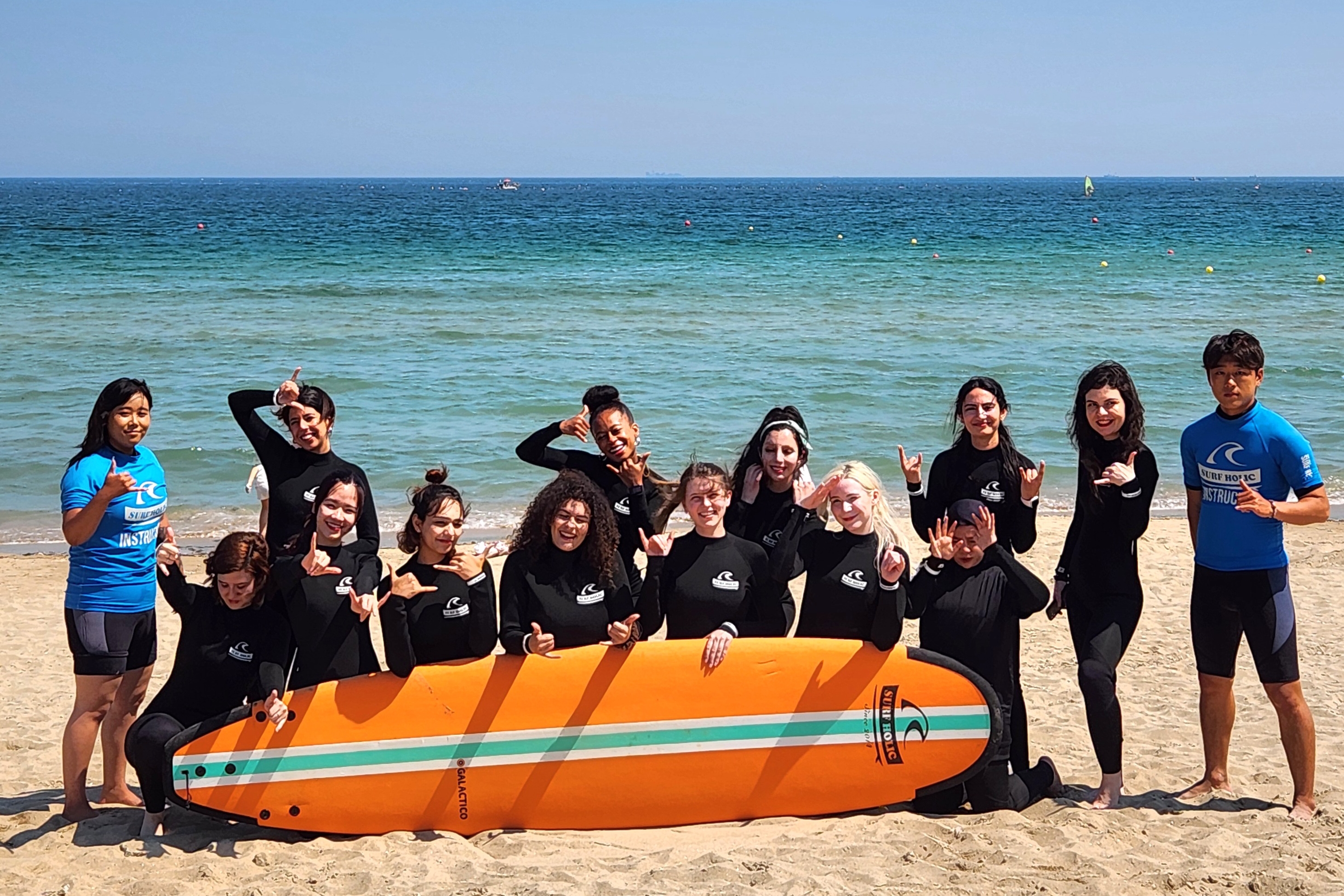 釜山松亭冲浪体验（Surfholic）