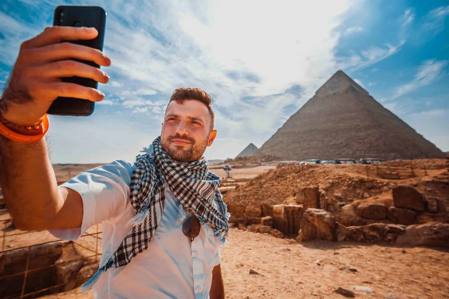 开罗半日游：吉萨金字塔 & 狮身人面像（含接送）