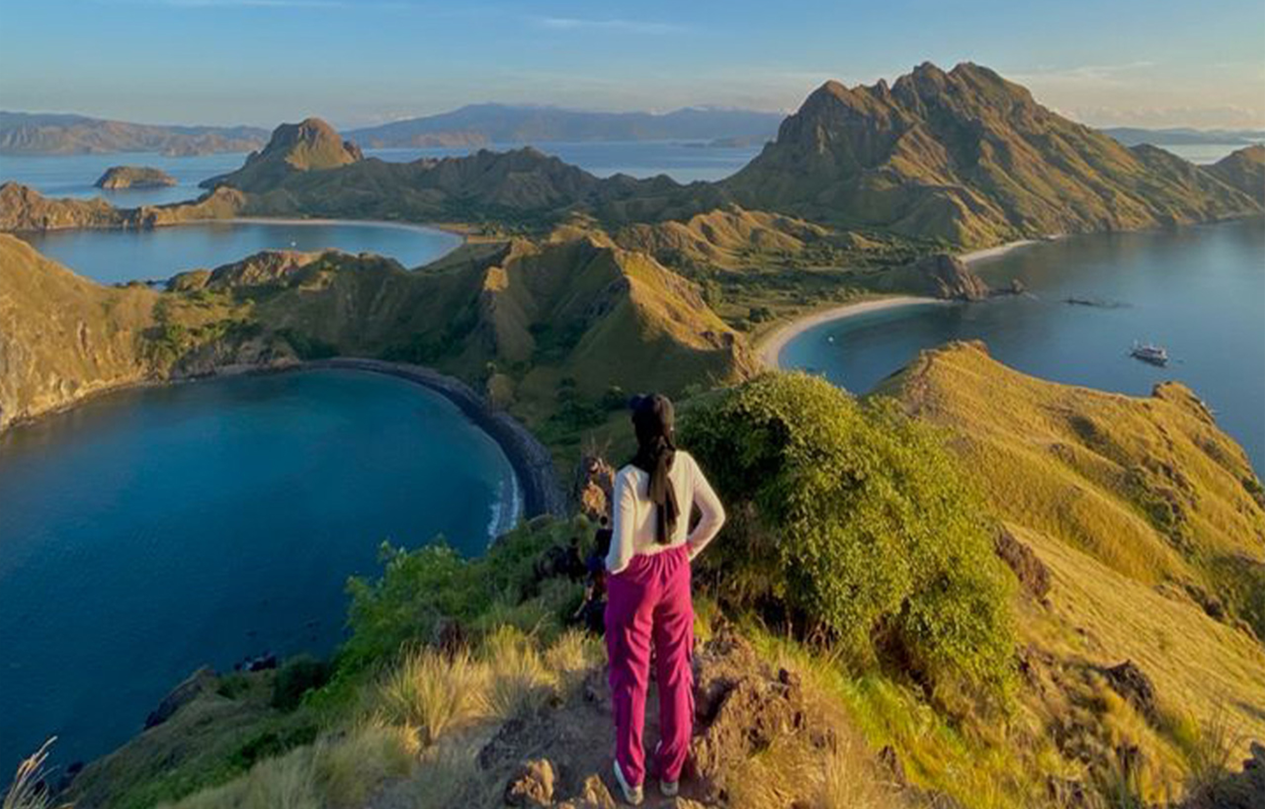 纳闽巴焦开放式甲板慢船一日游