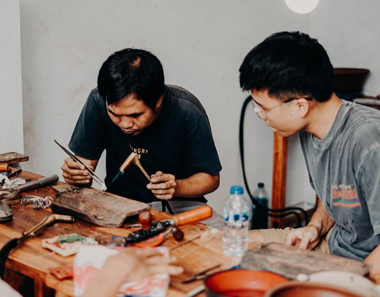 彰古银饰制作体验