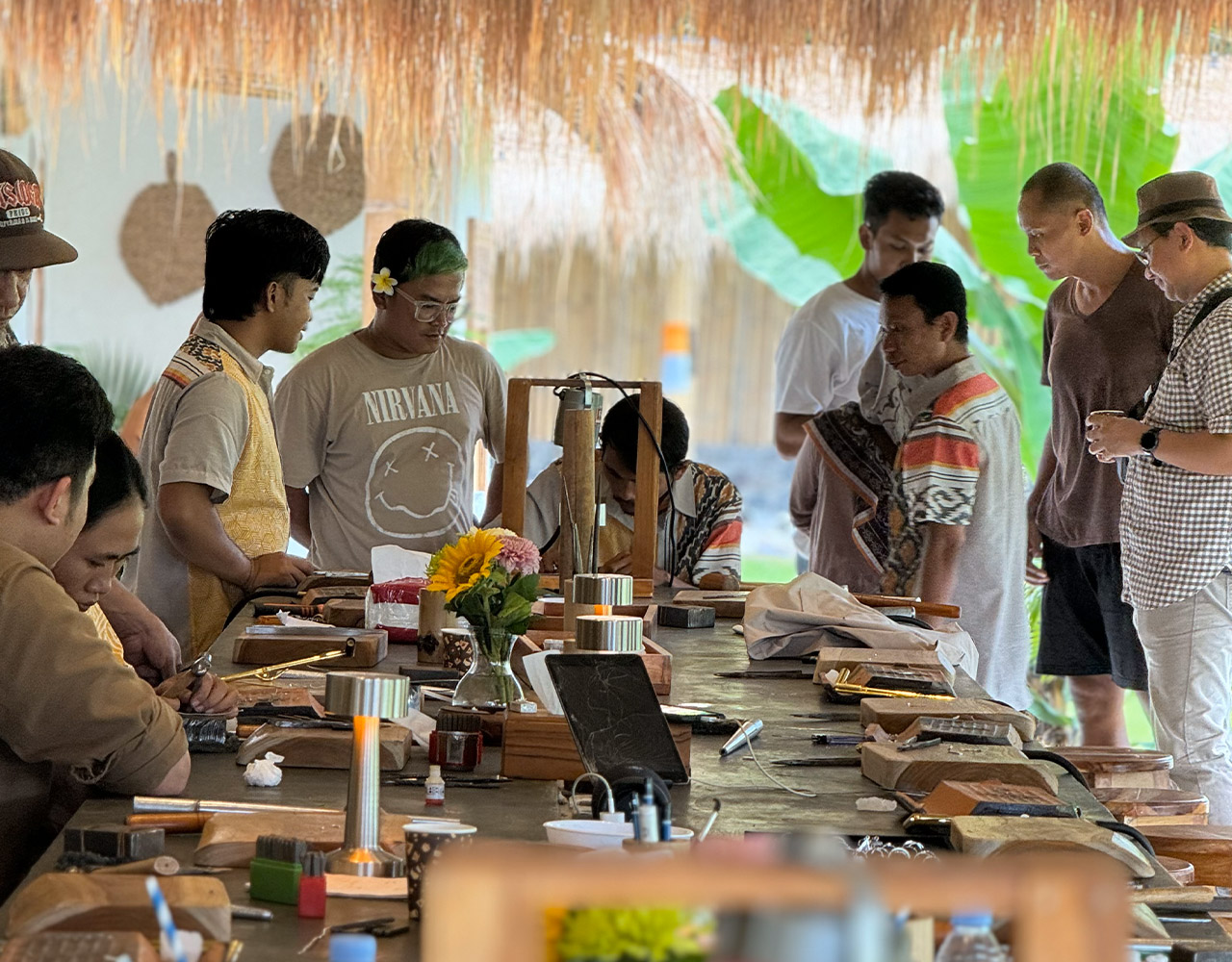 苏卡瓦蒂银饰制作体验
