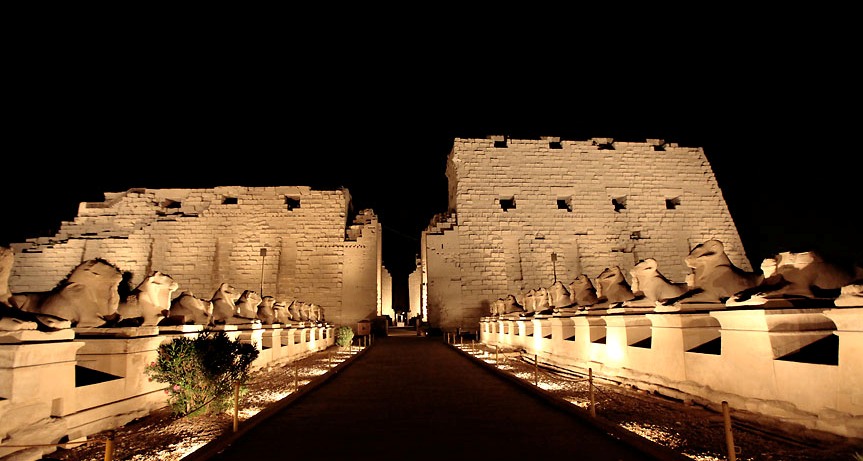 卡纳克神庙声光秀