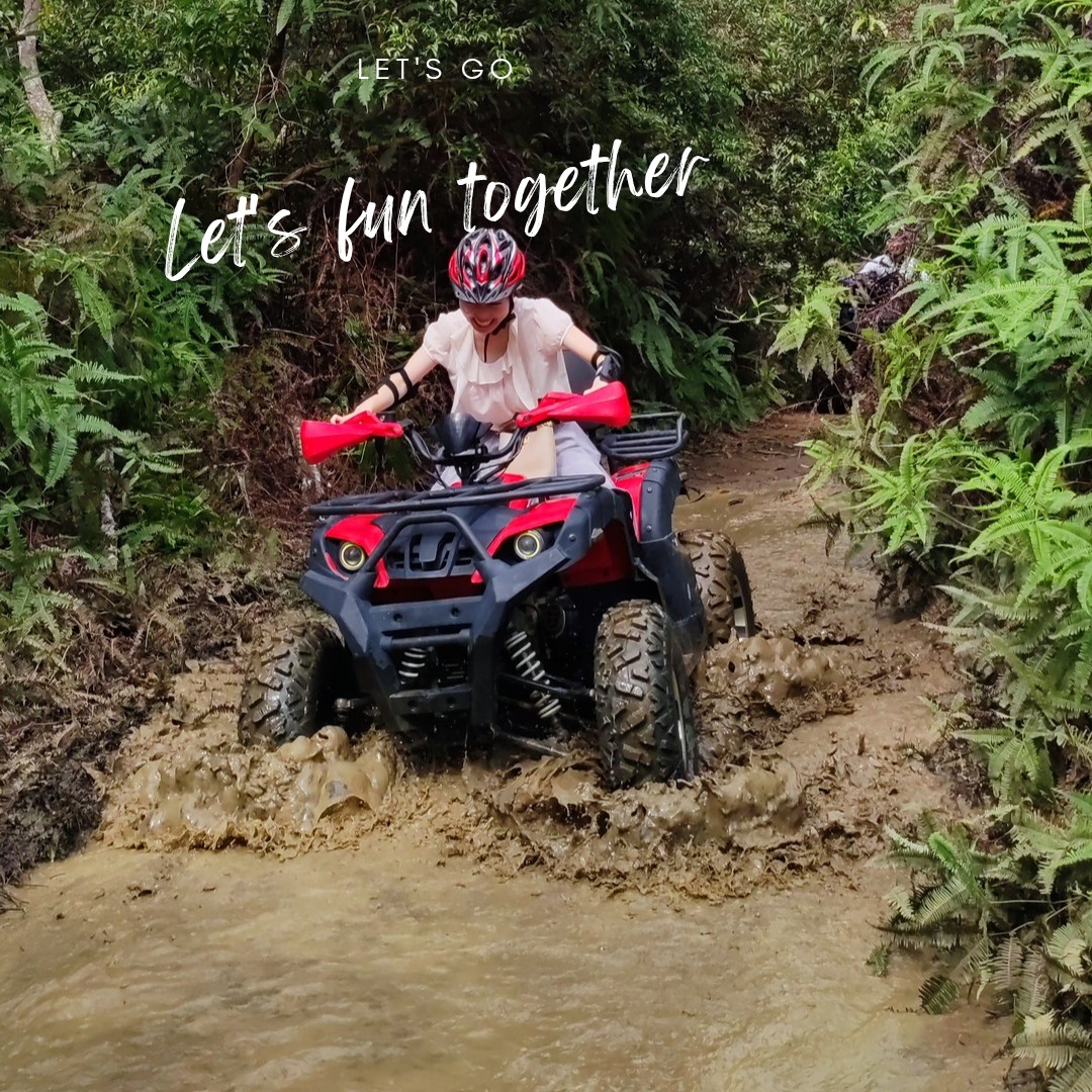 民丹岛ATV越野车体验 + 1小时按摩