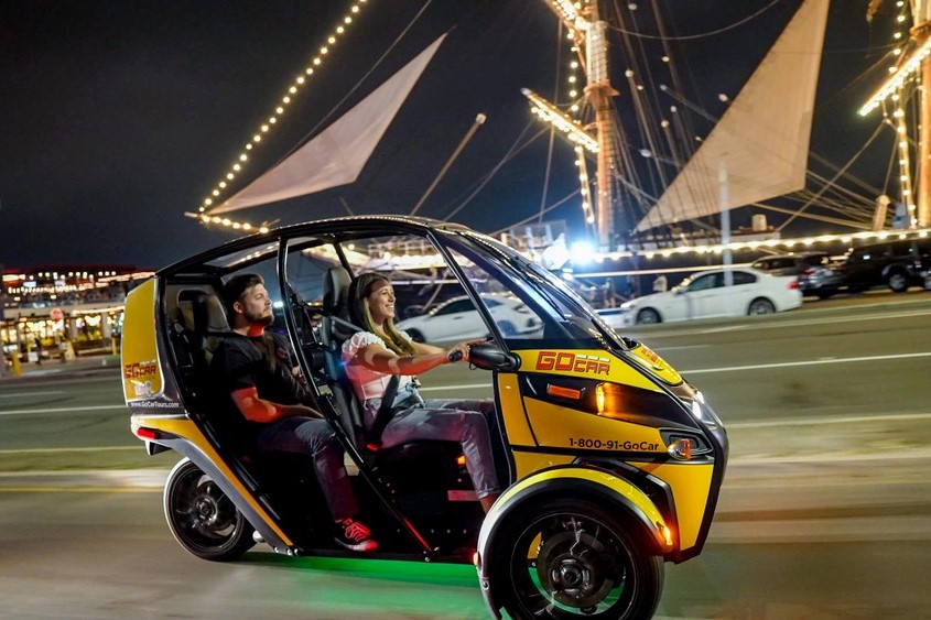 GoCar 夜游加斯灯区 & 滨海大道