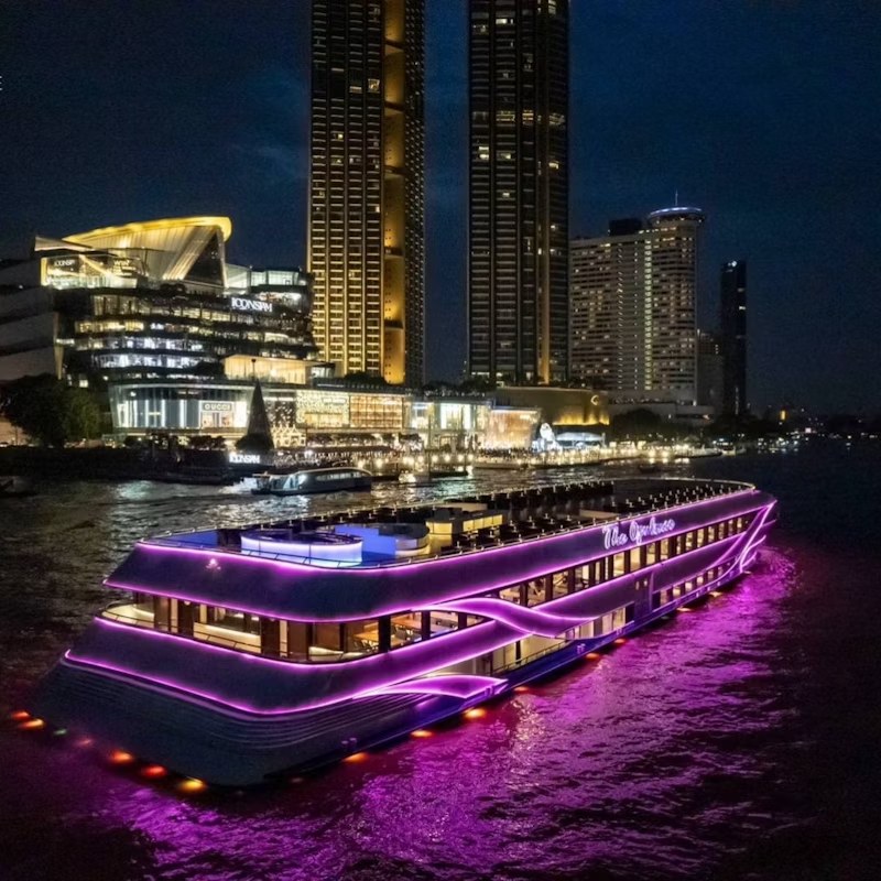 奥彼林号-曼谷夜游湄南河豪华游轮 ICONSIAM 暹罗天地码头