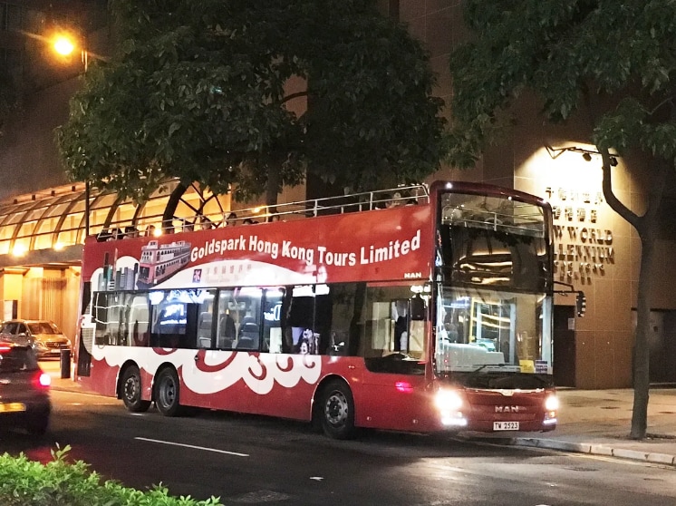 香港开蓬观光巴士游｜游览庙街夜市