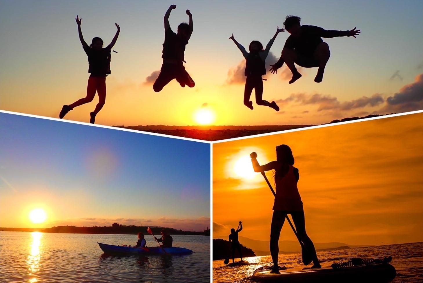 石垣岛：选择多种日落 SUP 和独木舟行程，欣赏日落美景