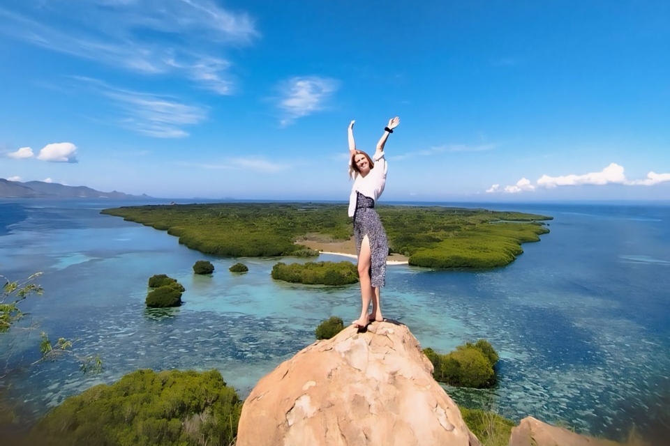 龙目岛肯纳瓦、帕塞兰、坎宾岛一日游