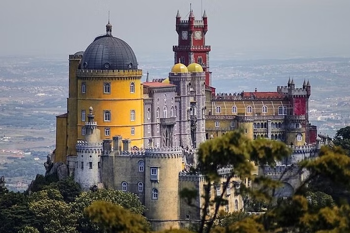 里斯本佩纳宫、辛特拉、罗卡角 & 卡斯凯什一日游