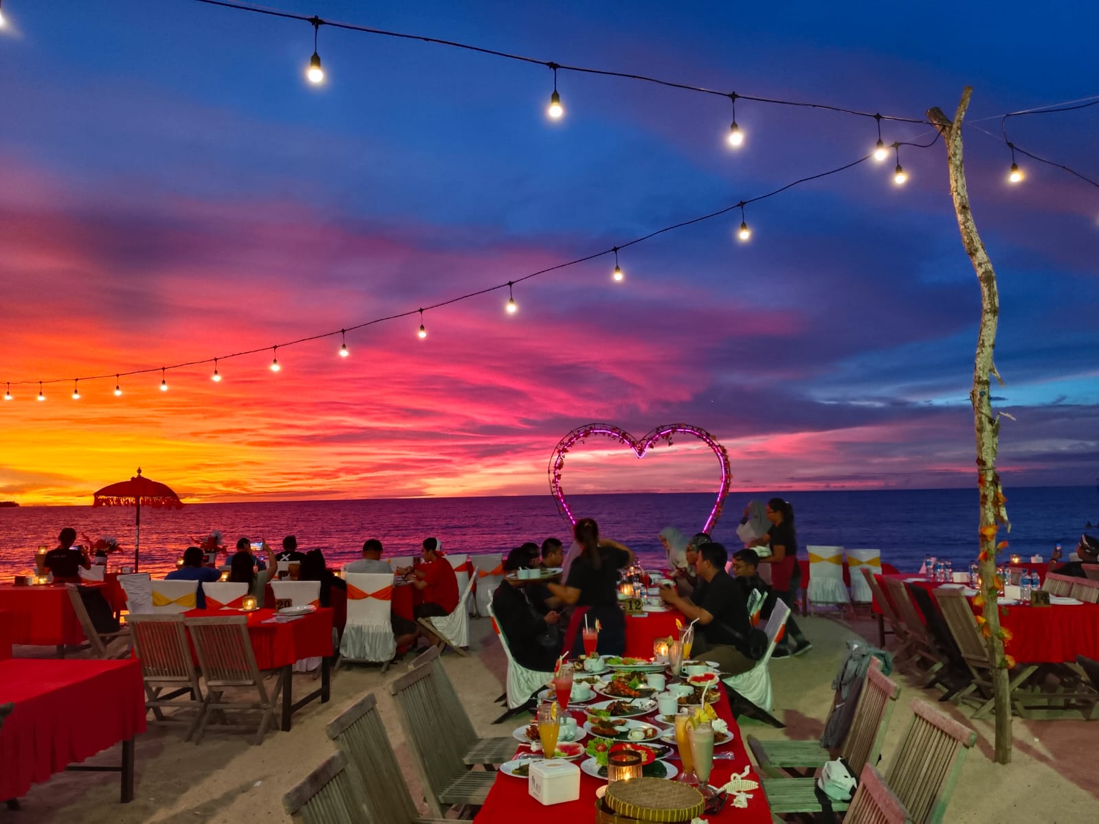 峇里岛金巴兰 Melati Cafe 海鲜晚餐