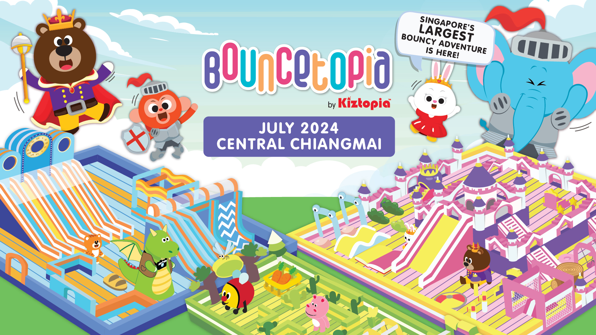 泰国清迈Bouncetopia Central门票