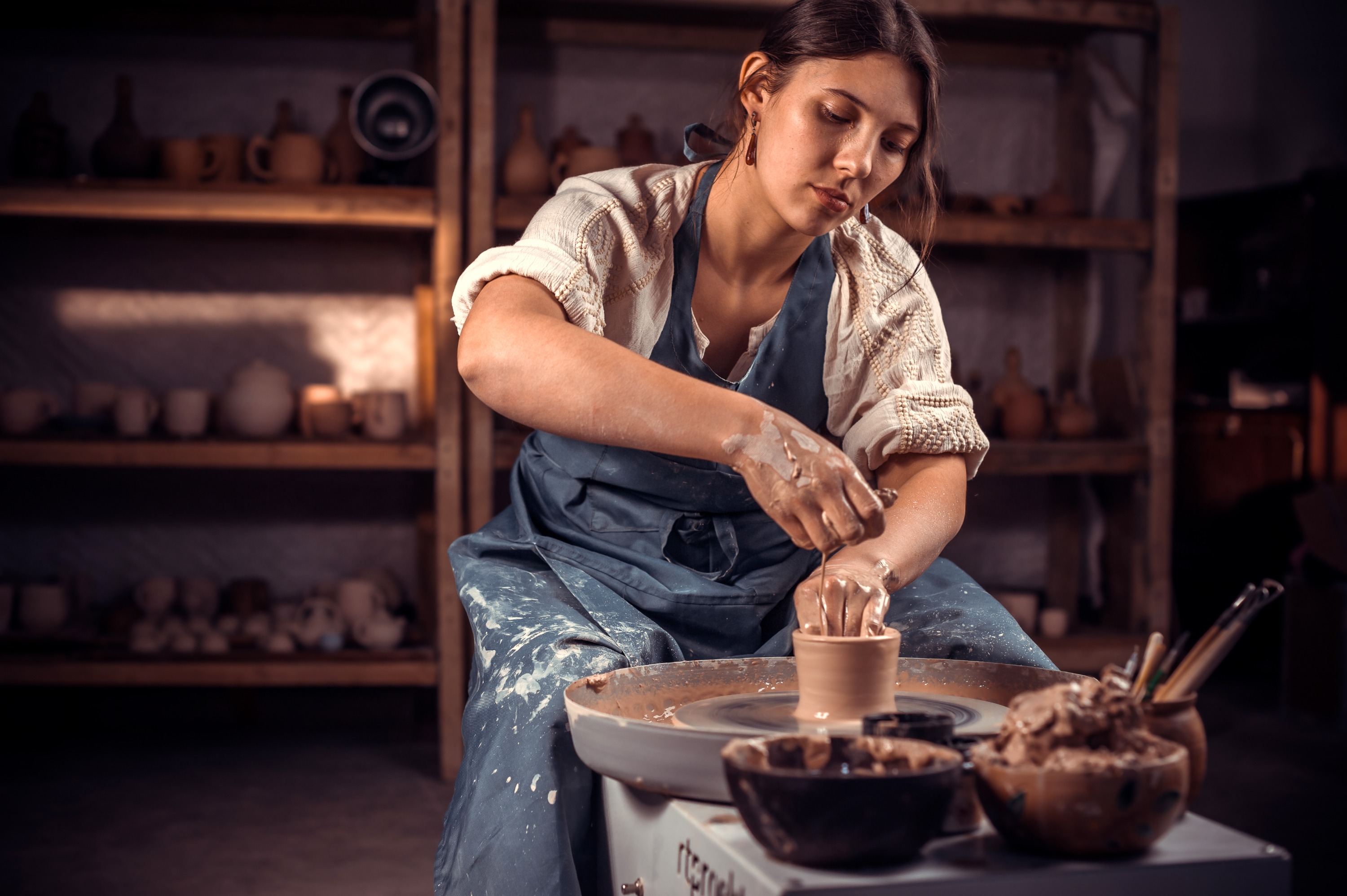 卡帕多奇亚传统陶器工作坊