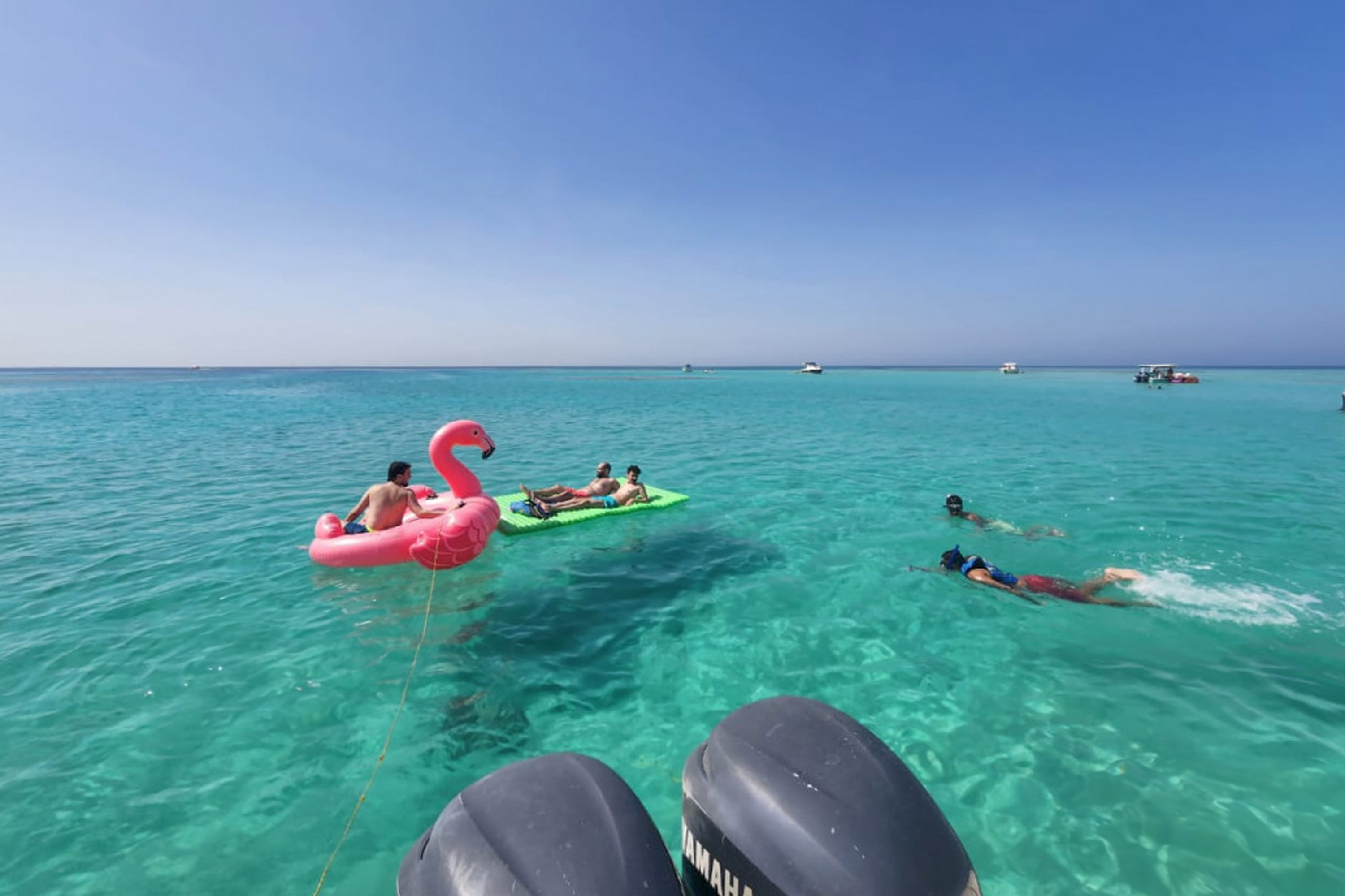 在巴亚达岛放松身心