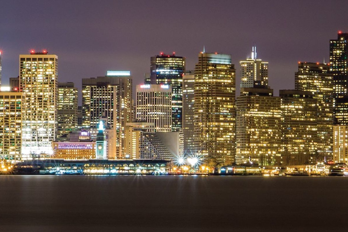 旧金山湾游船 & 双层巴士夜游