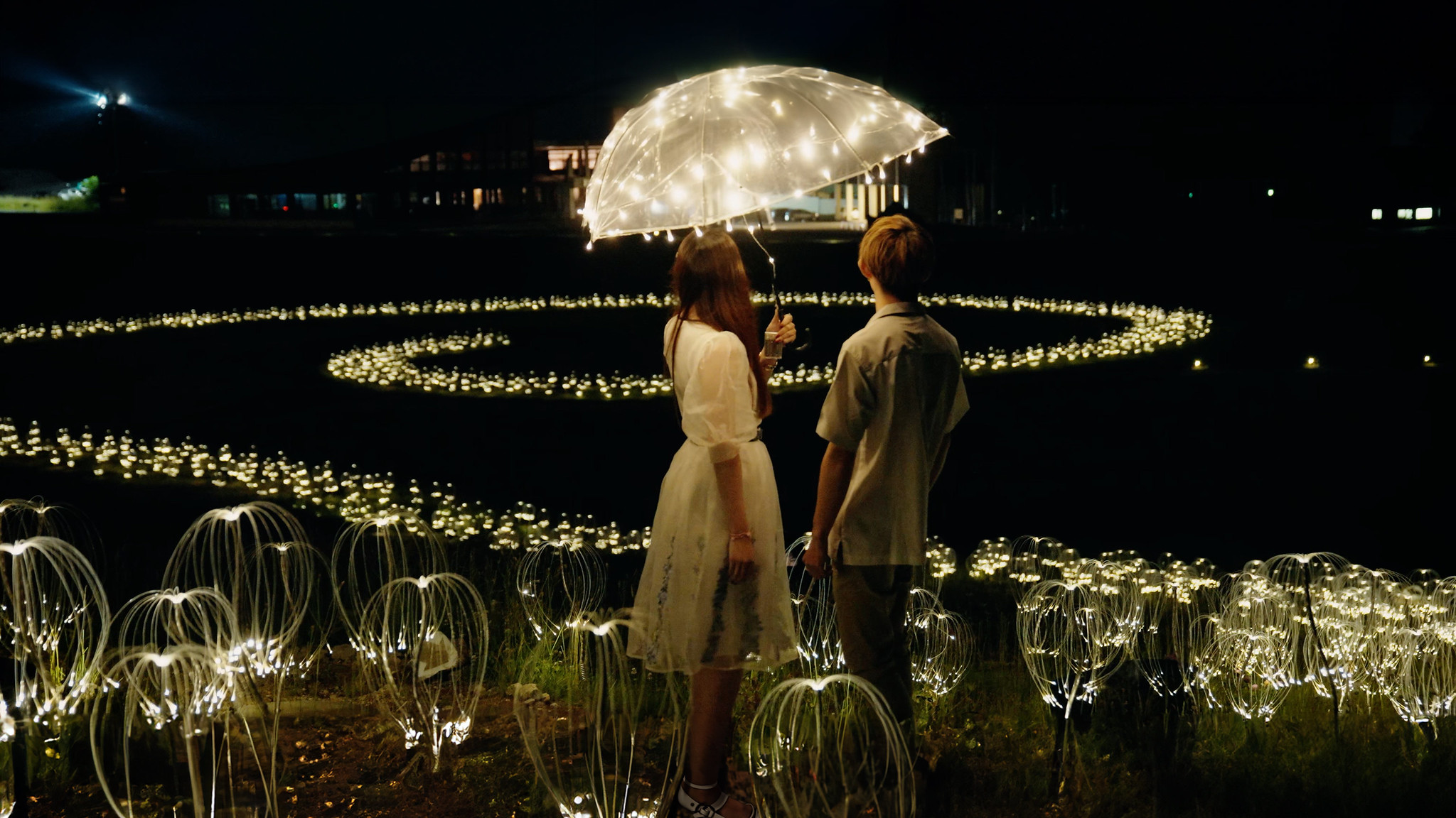 新雪谷花园度假村虾夷富士羊蹄山艺术山灯