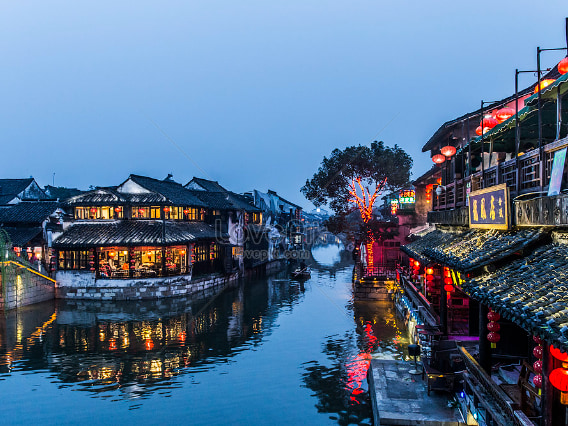 苏州+西塘古镇夜景1日游