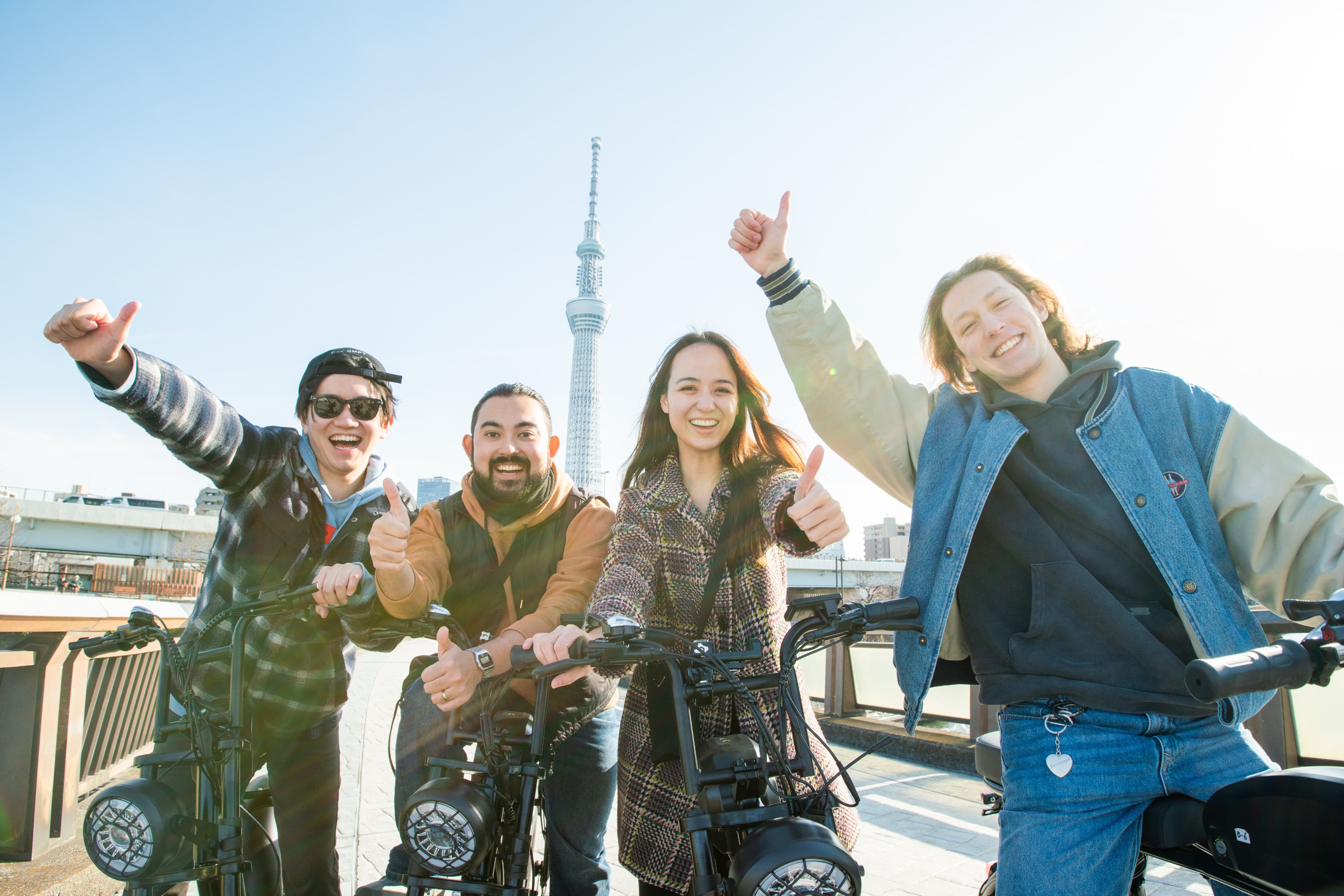 3小时东京亮点和隐藏景点自行车之旅 Gems!( 东京）