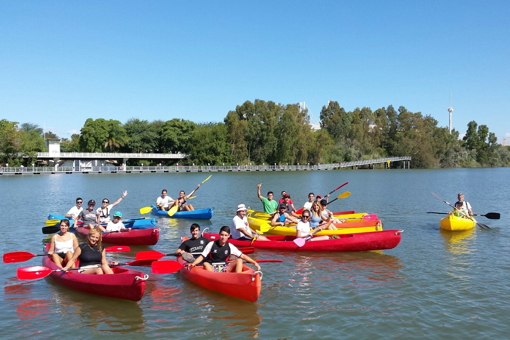 塞维利亚瓜达尔基维尔河皮划艇之旅
