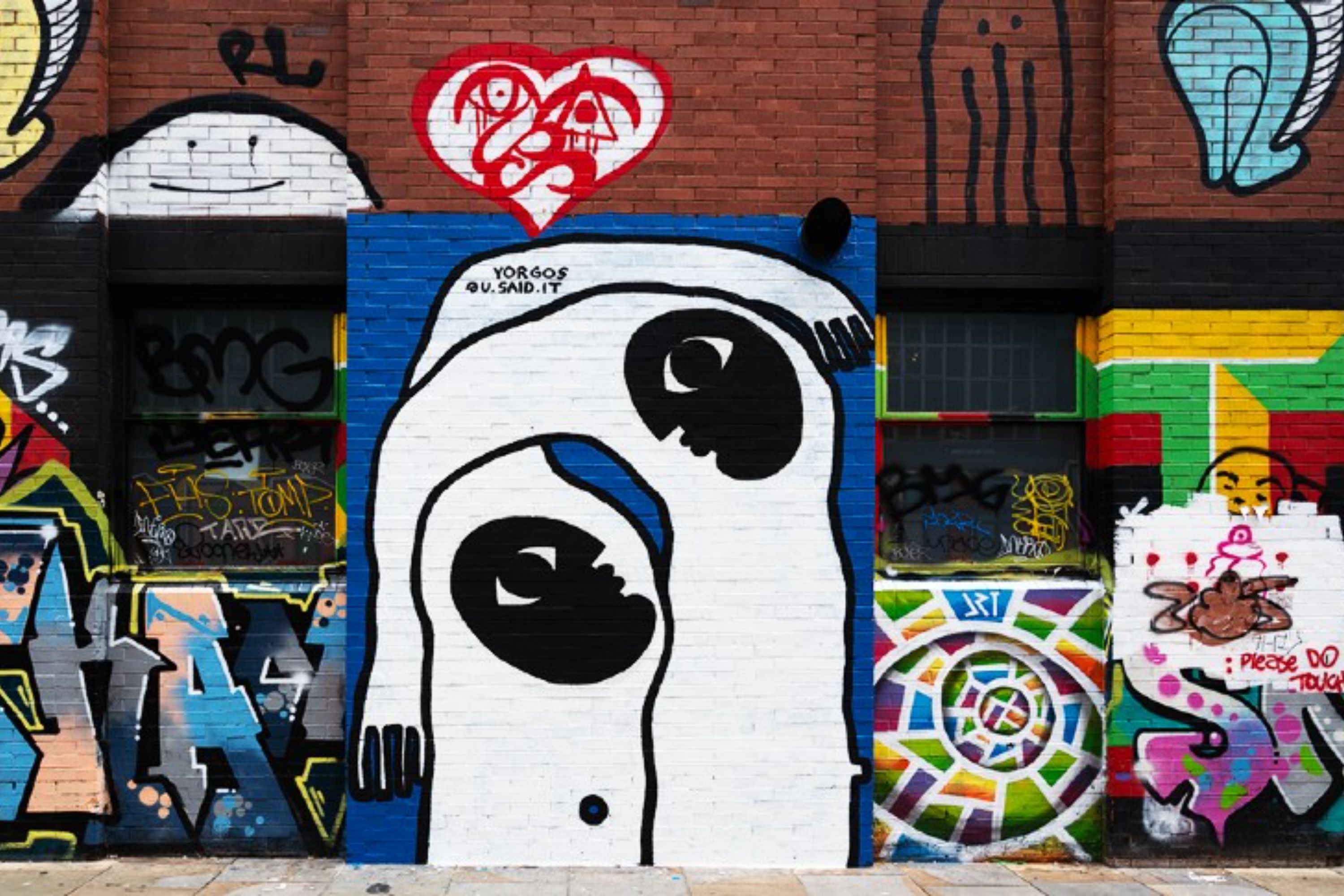 伦敦肖尔迪奇街头艺术之旅