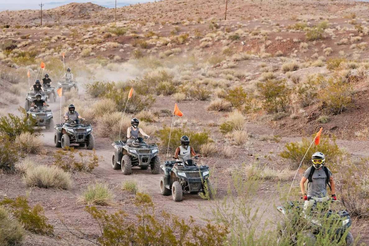 拉斯维加斯沙漠 ATV 之旅