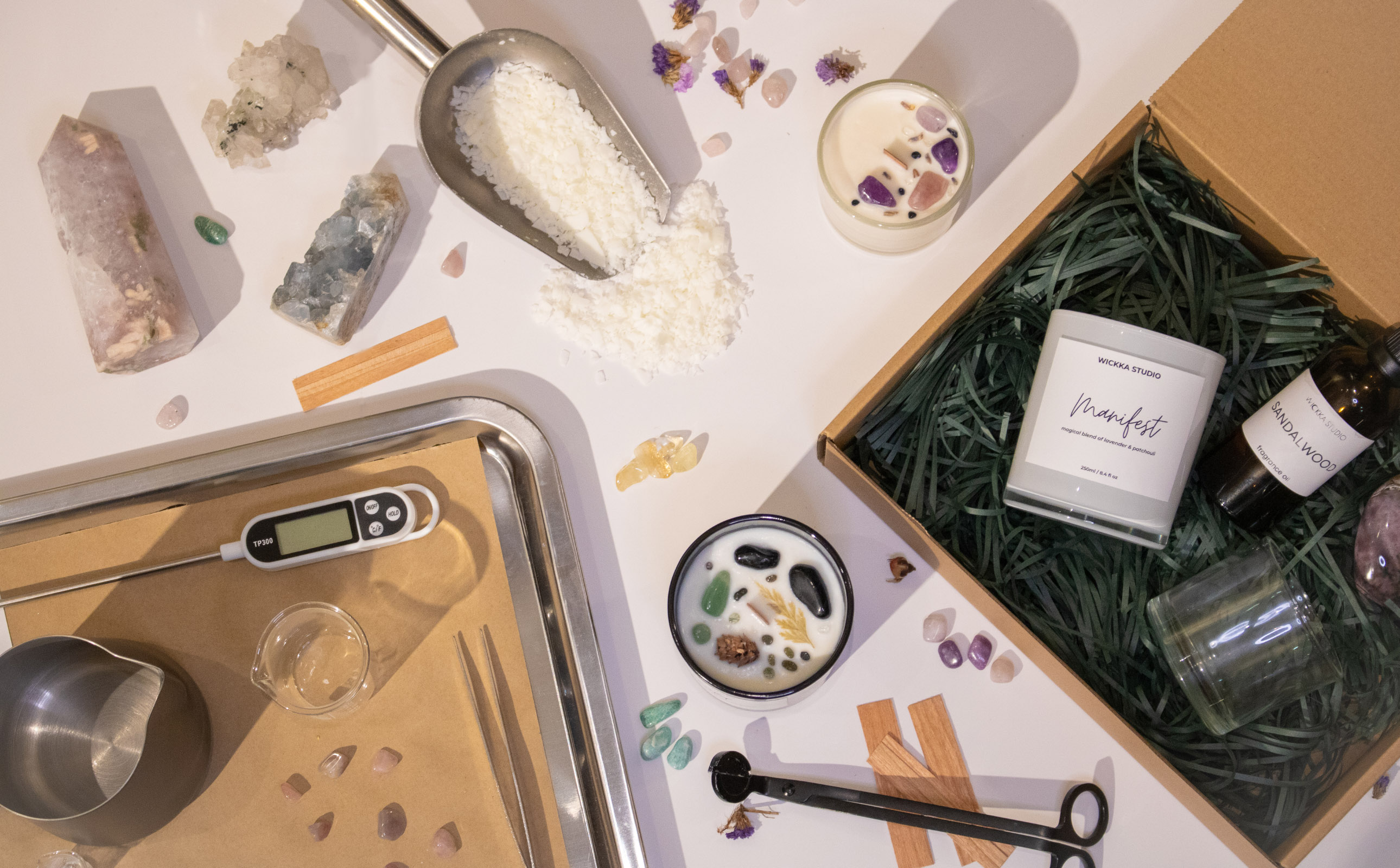 WICKKA STUDIO 水晶蜡烛制作工作坊