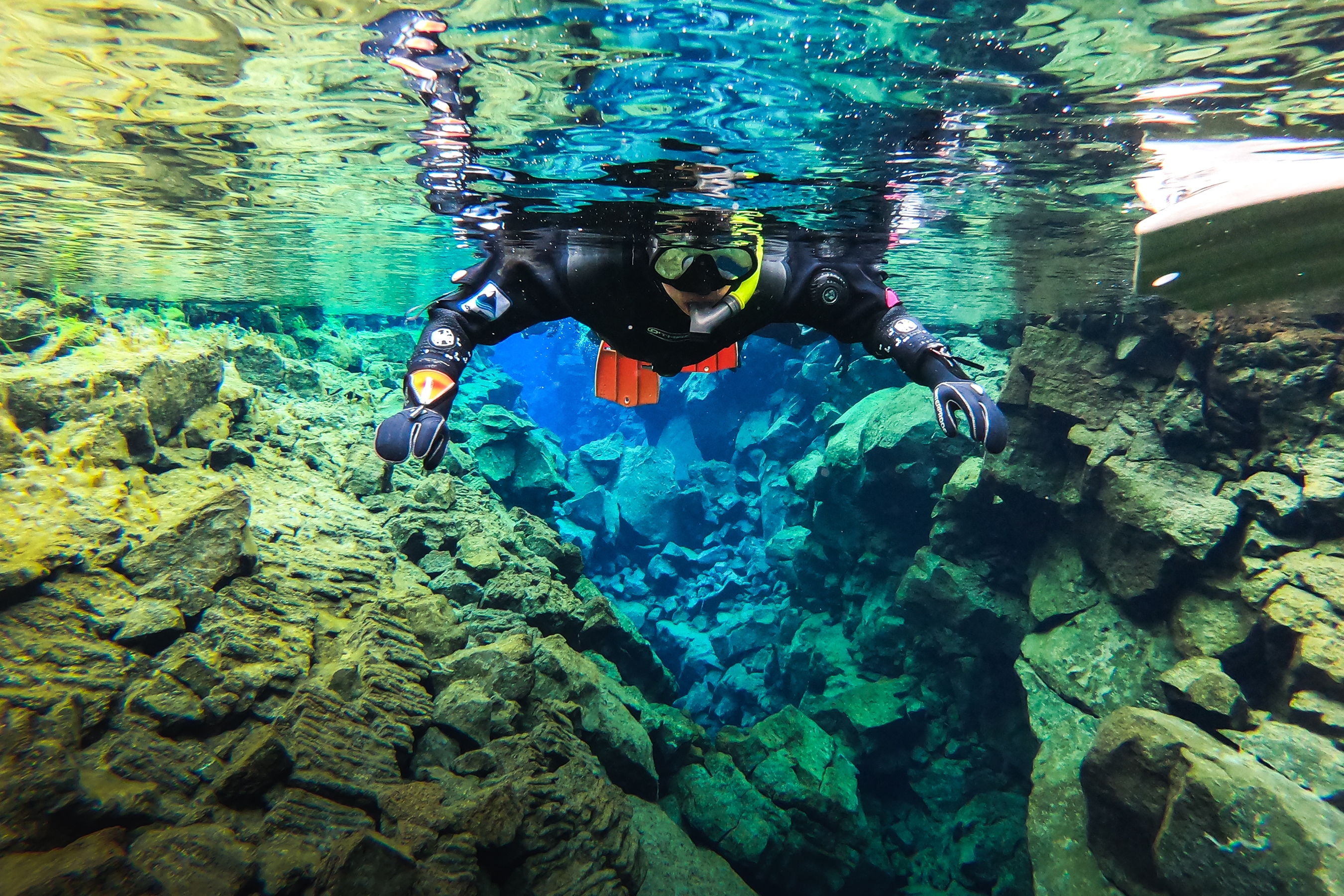 雷克雅维克出发：史费拉裂缝浮潜半日游