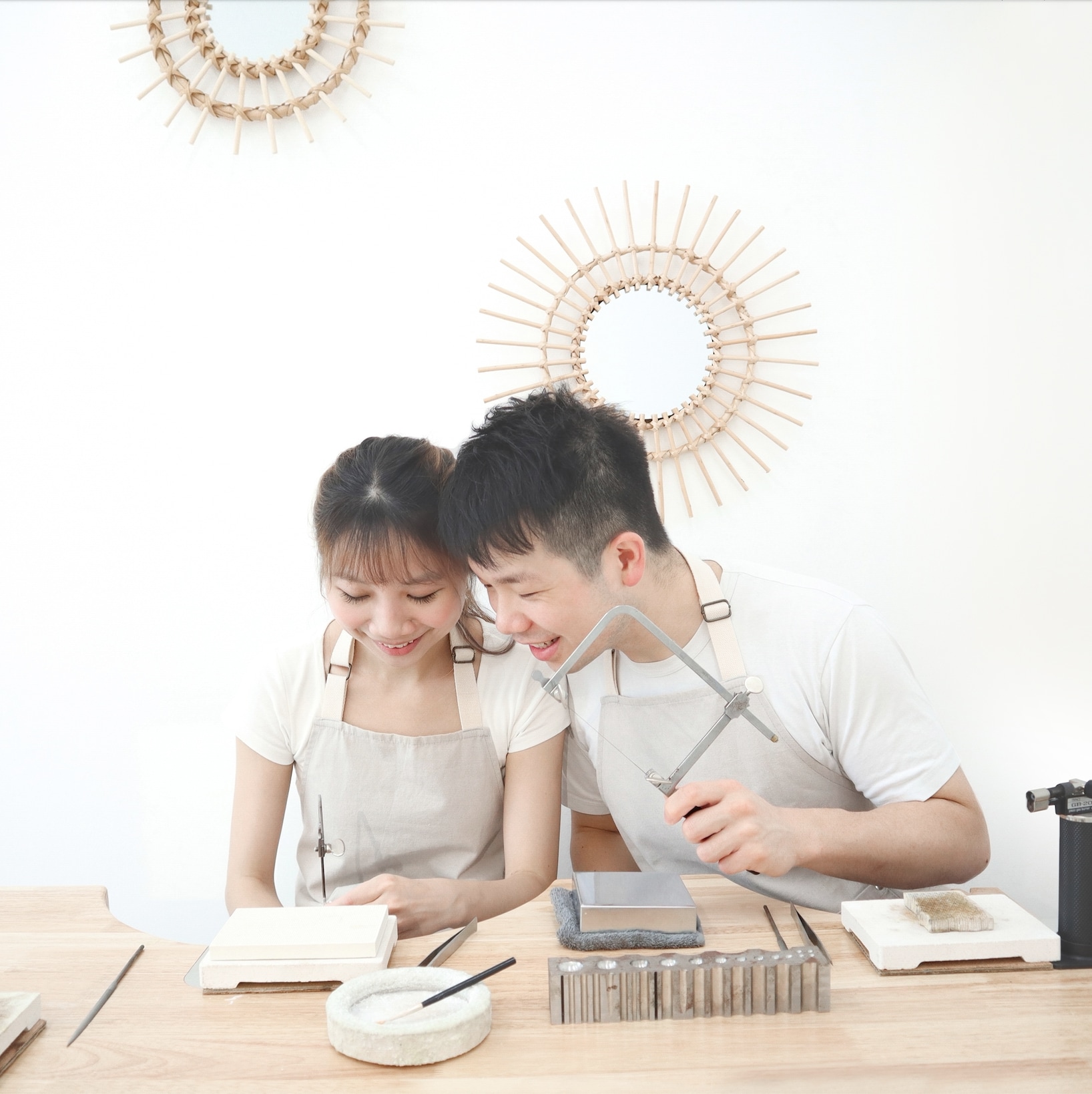 atarox studios - 金工工作坊｜ 一日金工｜戒指、耳环、吊坠、扣针、摆设