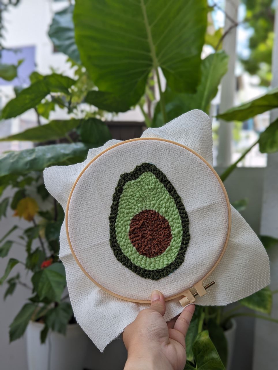 Hey Decoupage 的打孔针刺绣