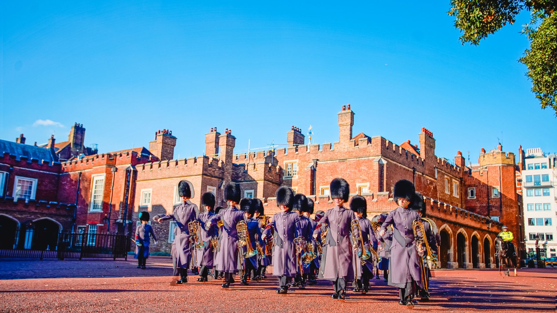 伦敦令人惊叹的宫殿 & 议会徒步之旅