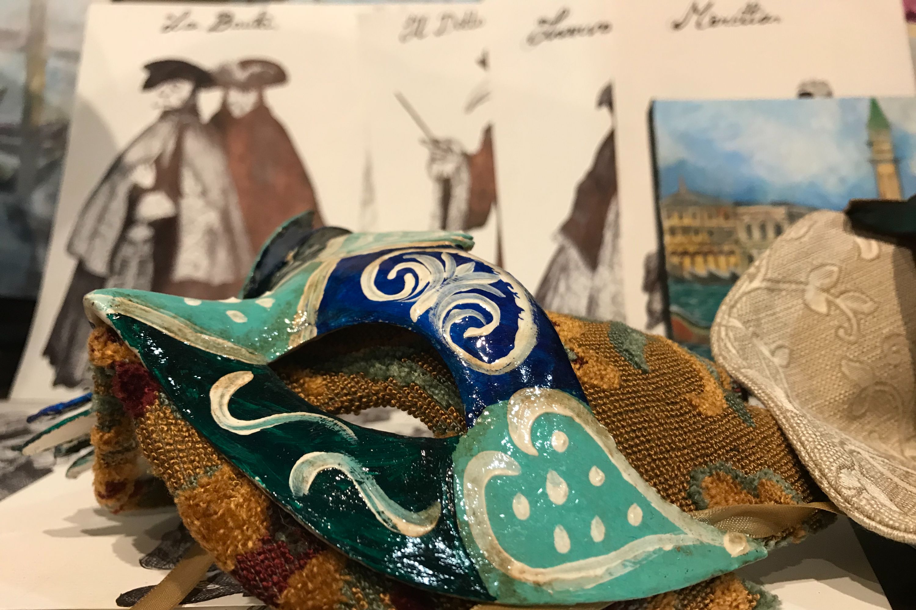 威尼斯面具绘画工作坊