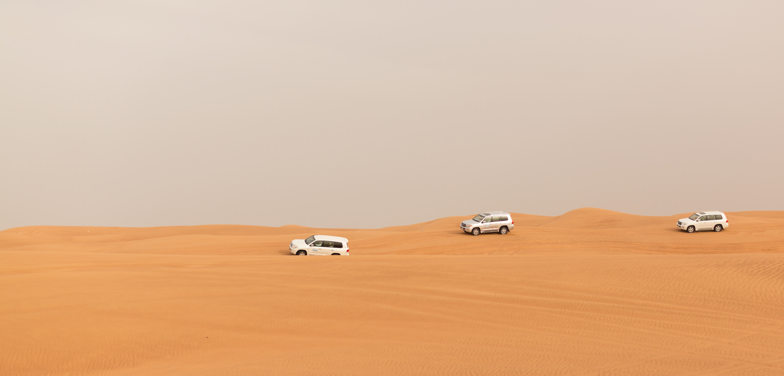 迪拜红沙丘沙漠半日越野车体验之旅