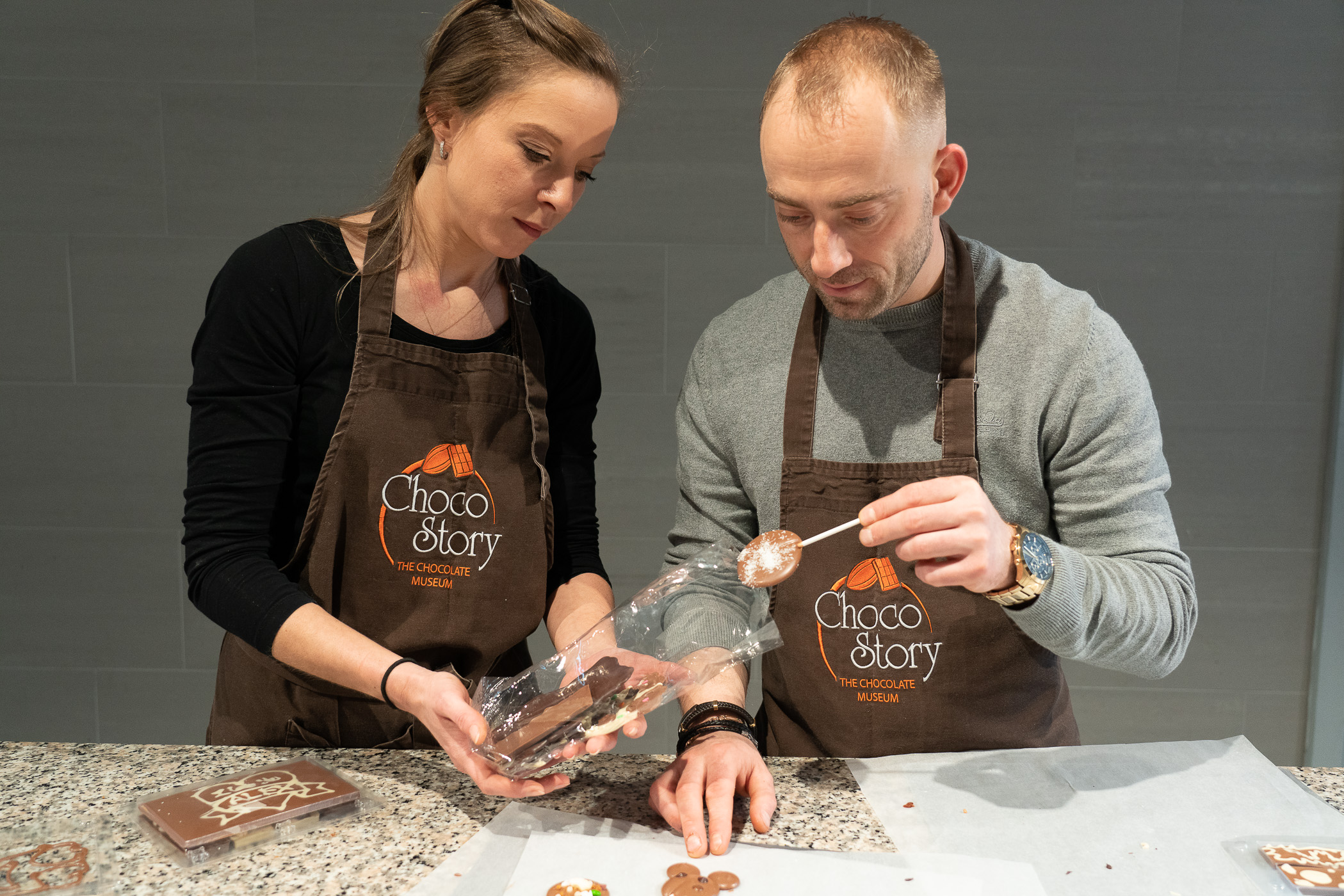 巧克力故事布鲁塞尔巧克力工作坊及博物馆参观