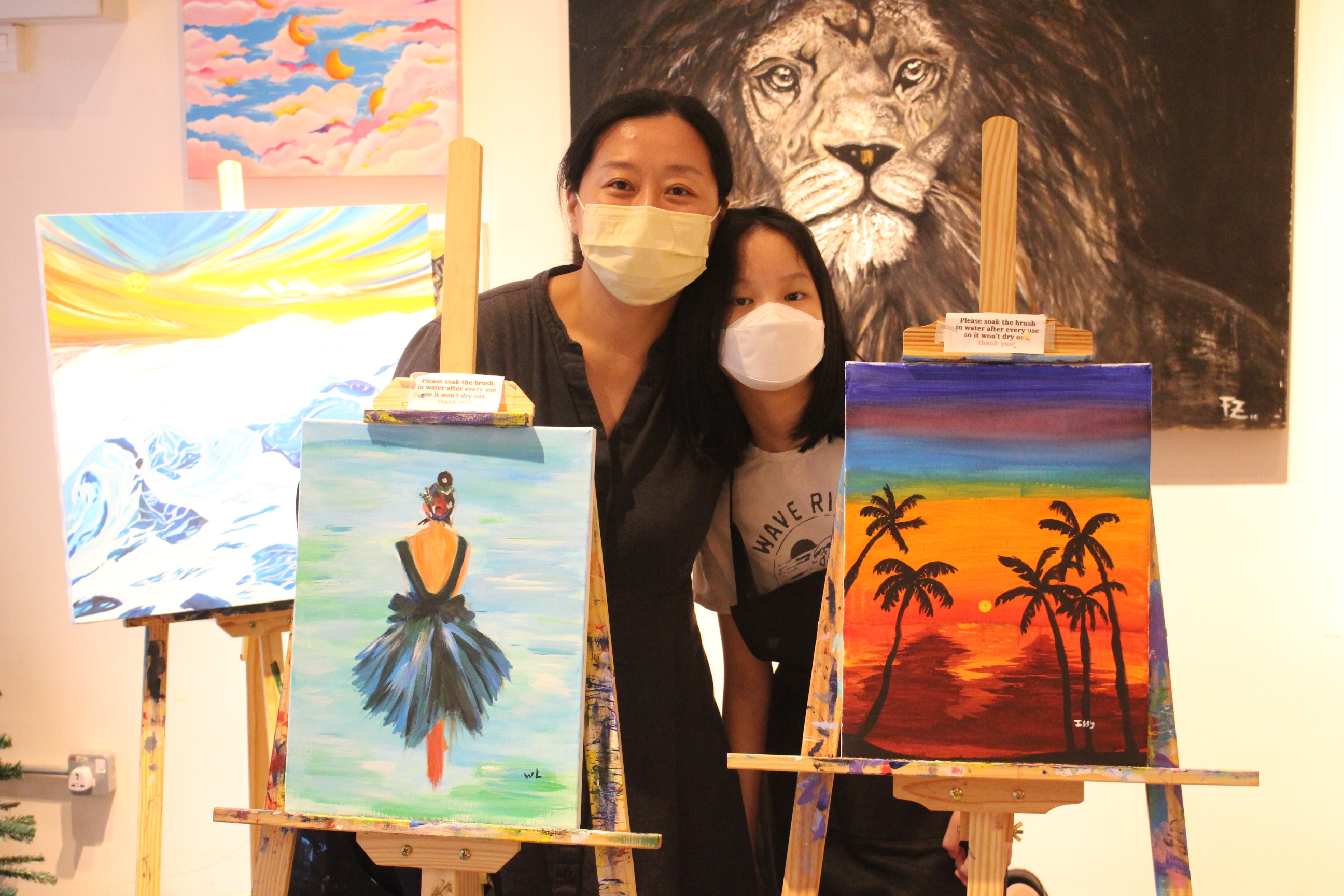 Bonding Through Brushes 艺术工作坊（Art Core Hartamas）