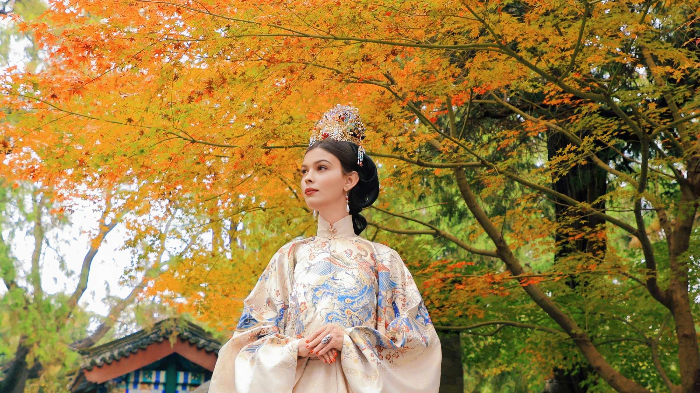 北京:中国明朝宫廷古装写真摄影