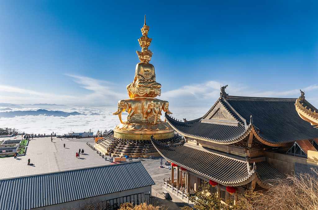 四川乐山大佛+峨眉山+金顶一日游（游千年大佛，登云上金顶，多团型可选）