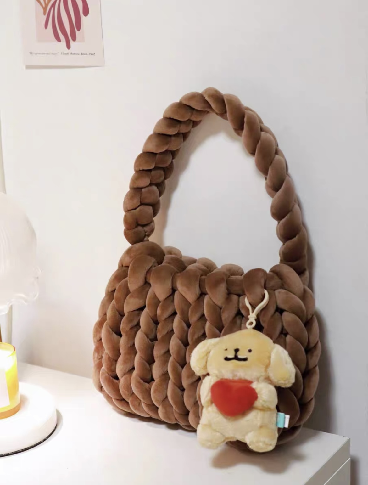 新加坡手工编织天鹅绒包工作坊