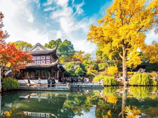 苏州一日游【高铁往返+留园+百年老店“同德兴”+寒山寺+仿古商业街“山塘街”】