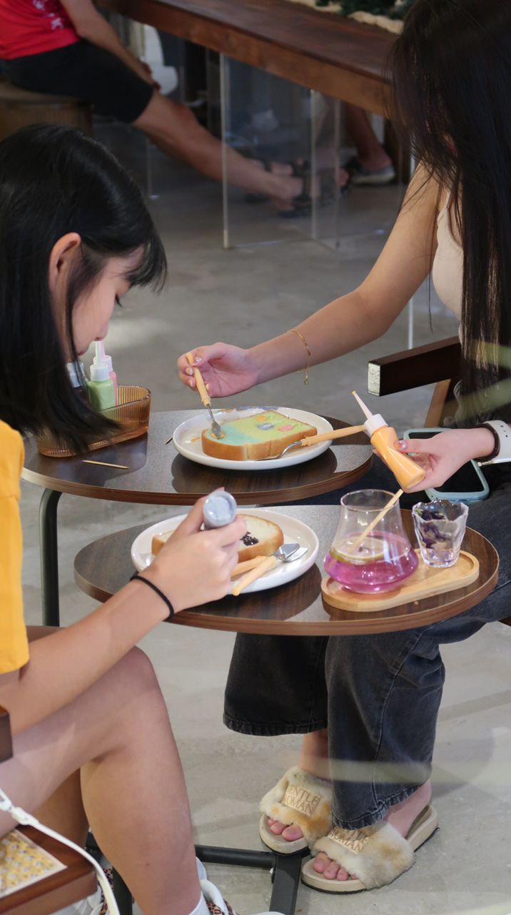 柔佛州新山Slow Day Cafe可食用吐司绘画工作坊