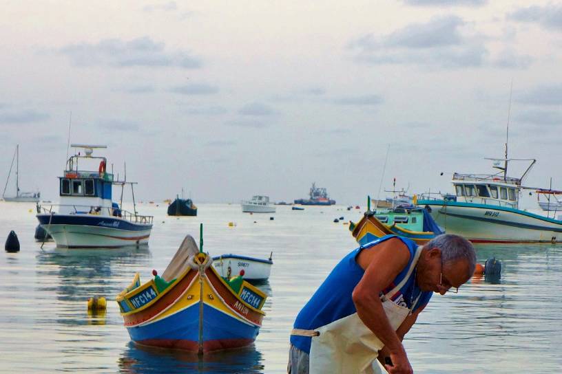 蓝洞和马尔萨什洛克渔村半日游